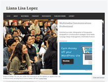 Tablet Screenshot of lianalisa.com